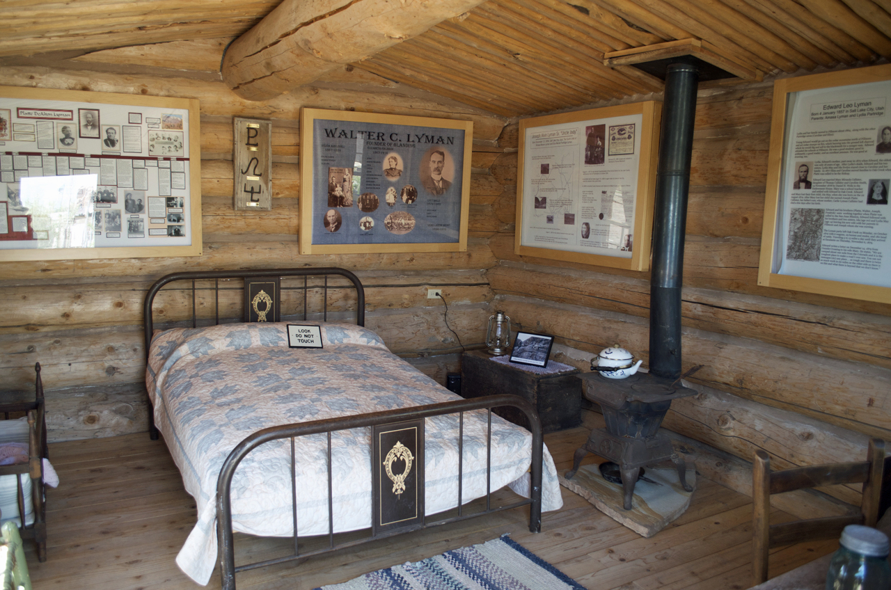 detail Lyman Cabin detail Lyman Cabin