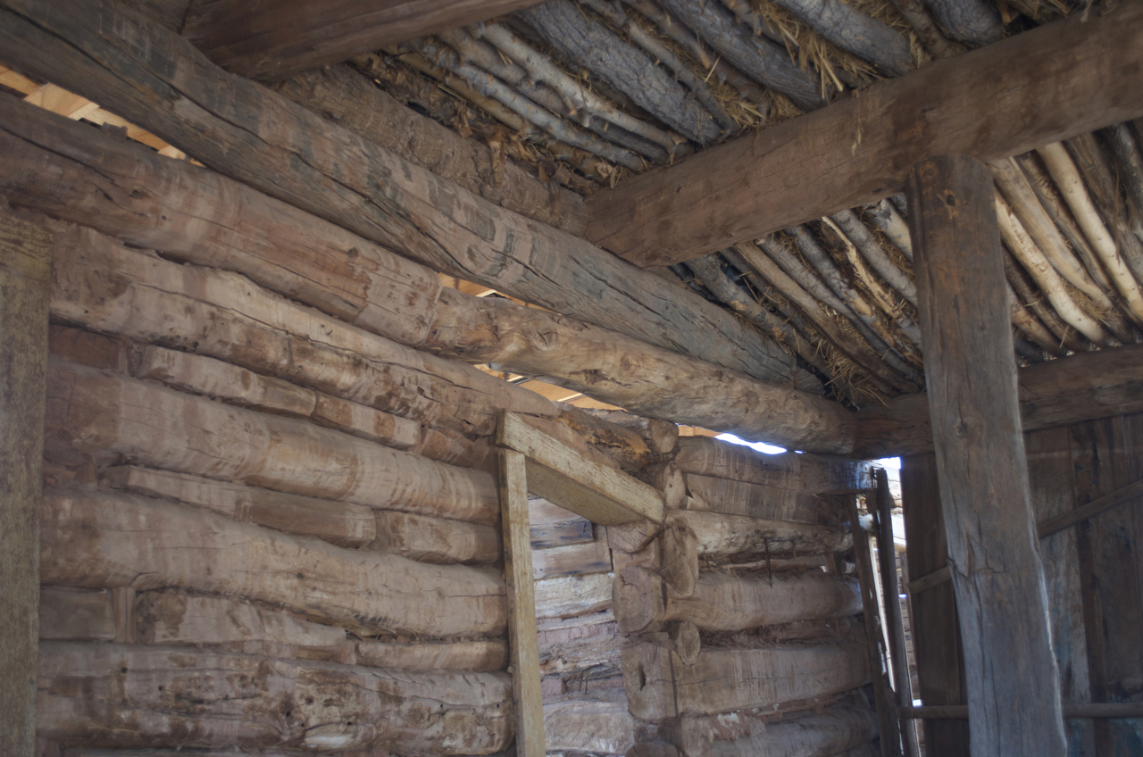 detail of ceiling Barton Cabin detail of ceiling Barton Cabin