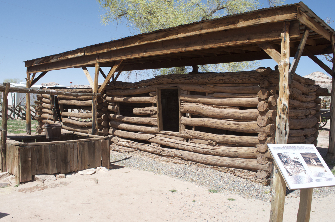 Well outside Barton Cabin