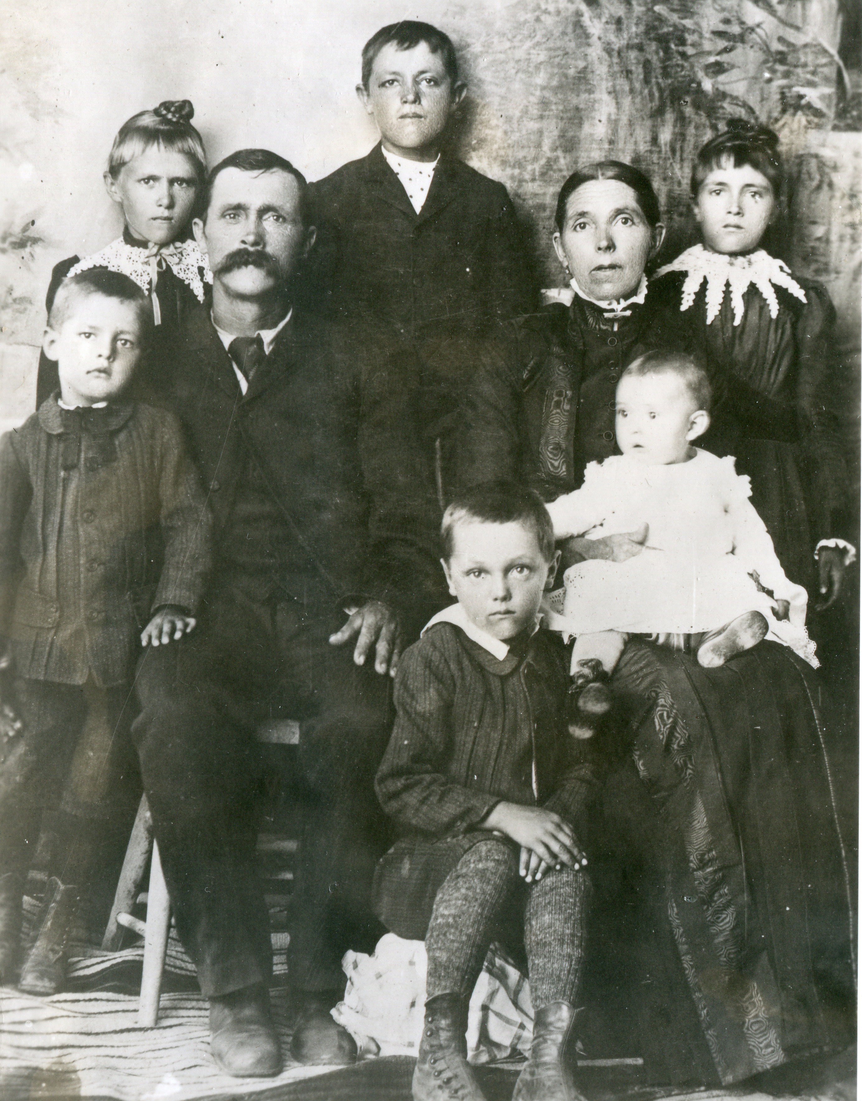 Family of Hyrum and Rachel Perkins