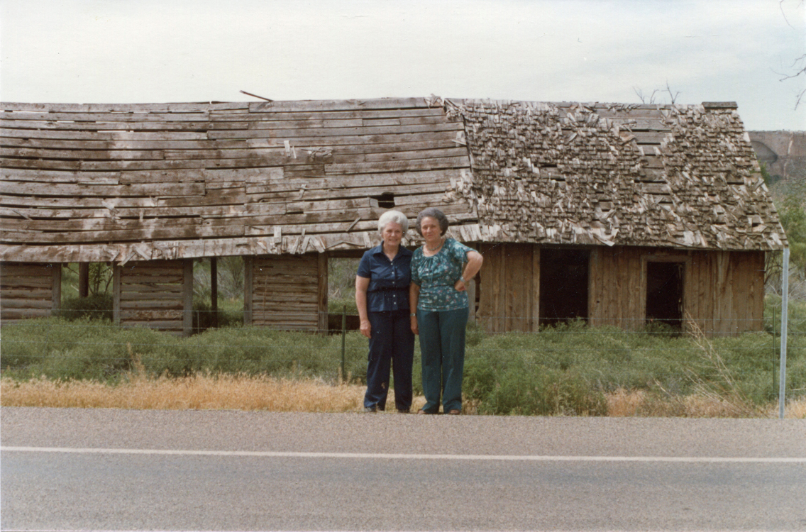 Elaine and Freeda at Sarah Home