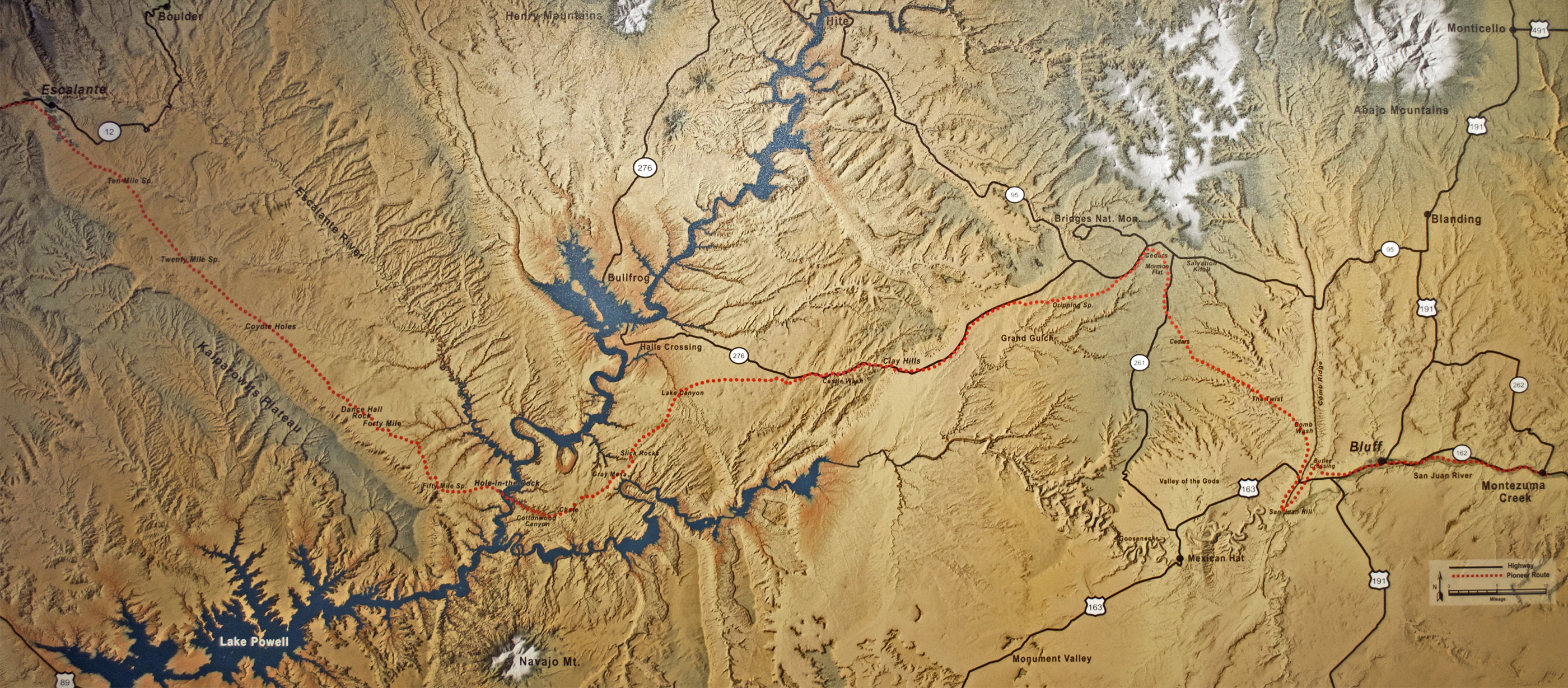 Hole in the Rock Trail The Trail